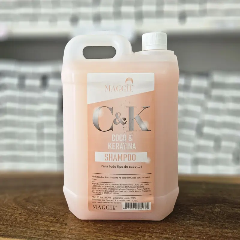 Shampoo de Coco & Keratina (2 litros)- Maggie | Bell Distribuidora