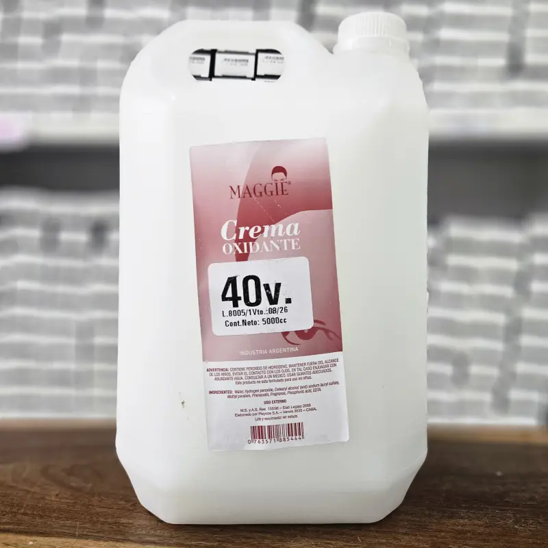 Crema Oxidante 40 Vol. (5 Litros) | Bell Distribuidora