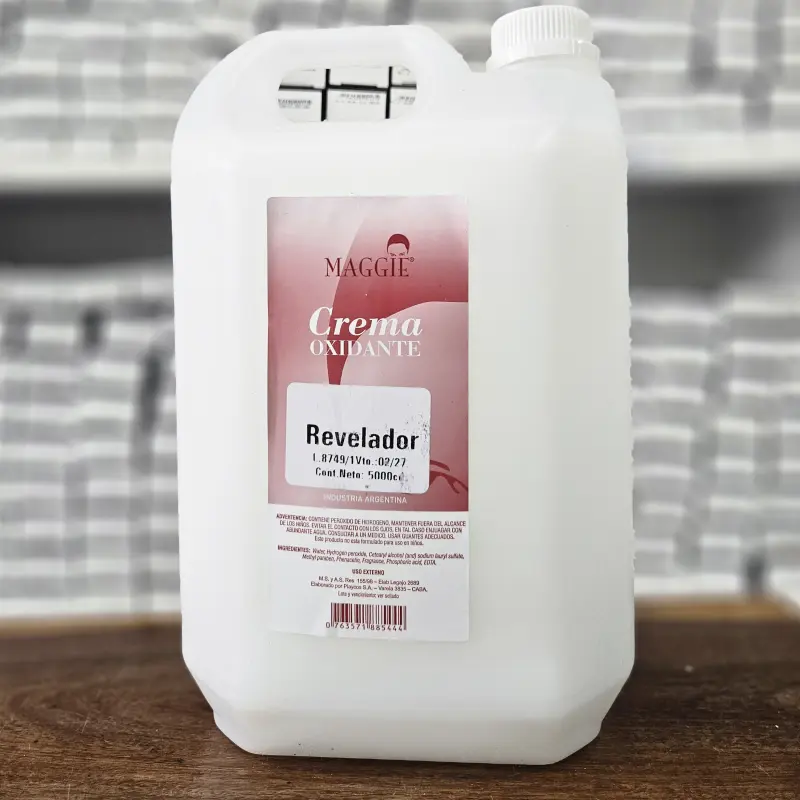 Crema Oxidante 10 Vol. -Revelador (5 Litros) | Bell Distribuidora