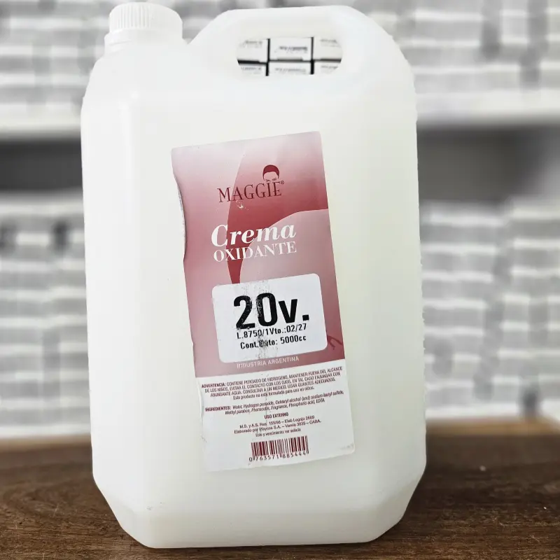 Crema Oxidante 20 Vol. (5 Litros) | Bell Distribuidora