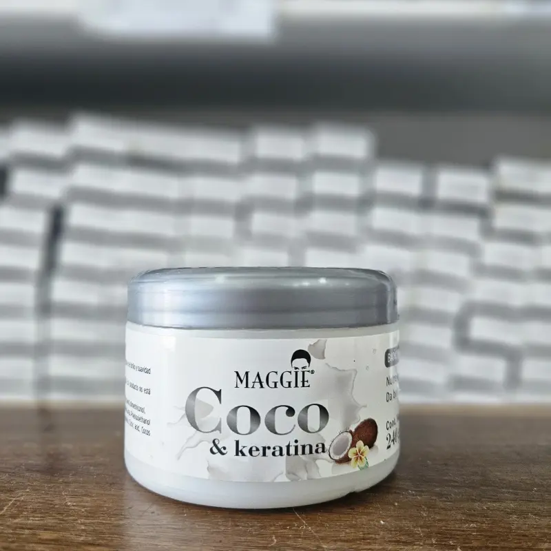 Baño de crema de Coco & Keratina 240gr. | Bell Distribuidora