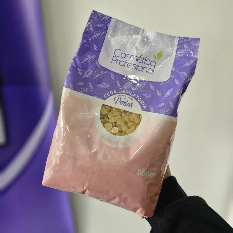 Cera en Perlas Natural - Miel Cosmética profesional 800gr | Bell Distribuidora