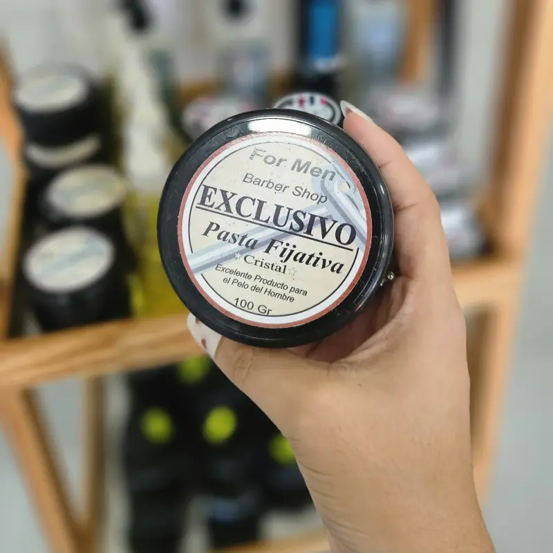 Pasta Fijativa-Cristal Barber | Bell Distribuidora