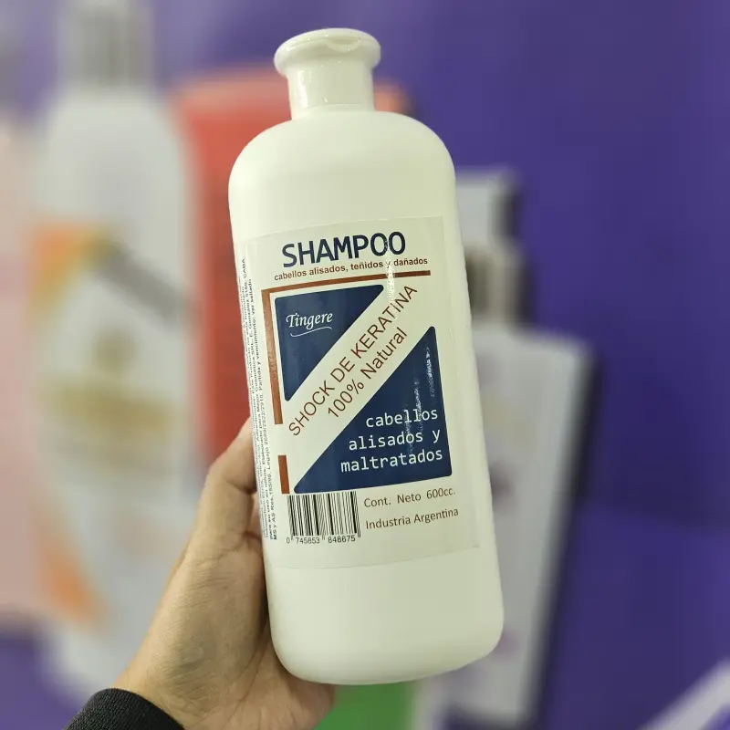 Shampoo Shock De Keratina 600cc | Bell Distribuidora