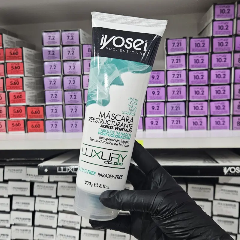 Máscara Reestructurante con Aceite De Lino 230grs- Pomo | Bell Distribuidora