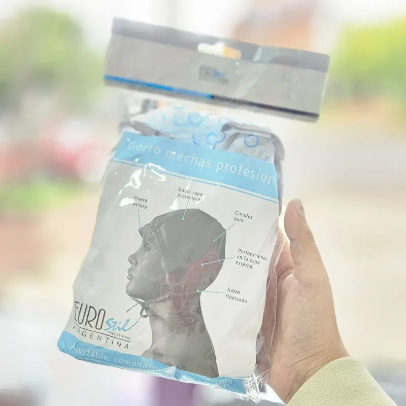 Gorro Celeste Micro-Perforada Doble capa | Bell Distribuidora