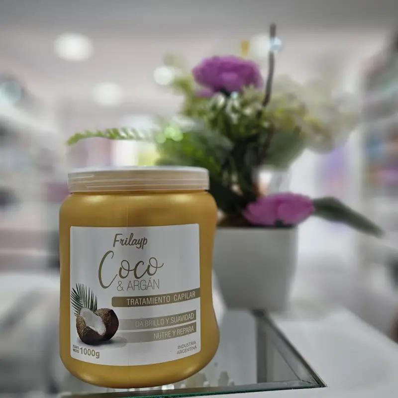 Baño de crema de Coco & Argán 1kg- Frilayp | Bell Distribuidora