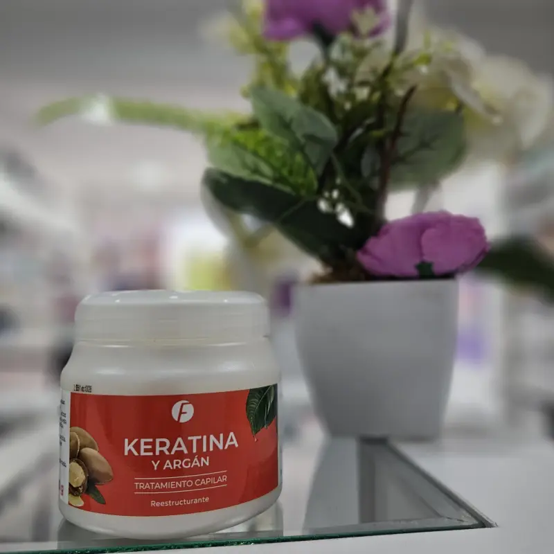 Baño de crema capilar de Keratina & Argán 240gr. | Bell Distribuidora