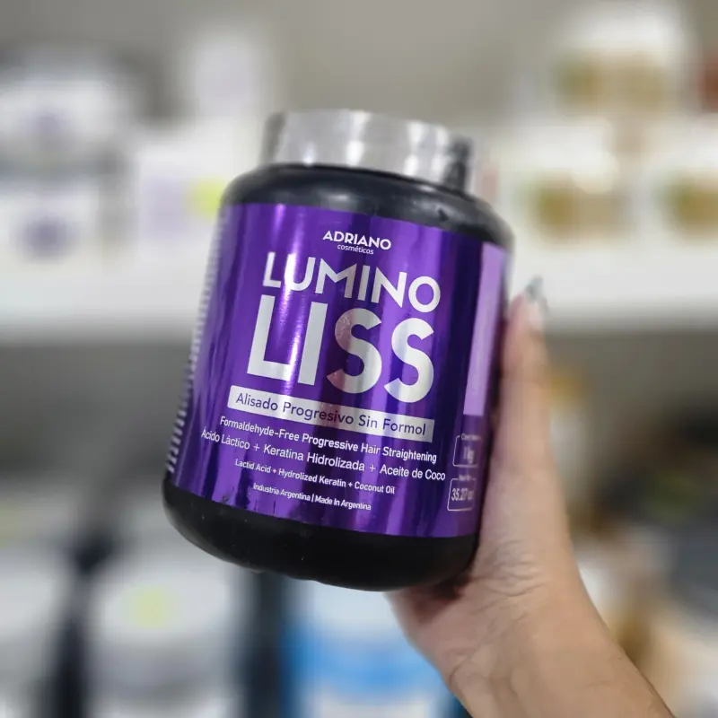 Alisado LuminoLiss Sin Formol 1000gr | Bell Distribuidora