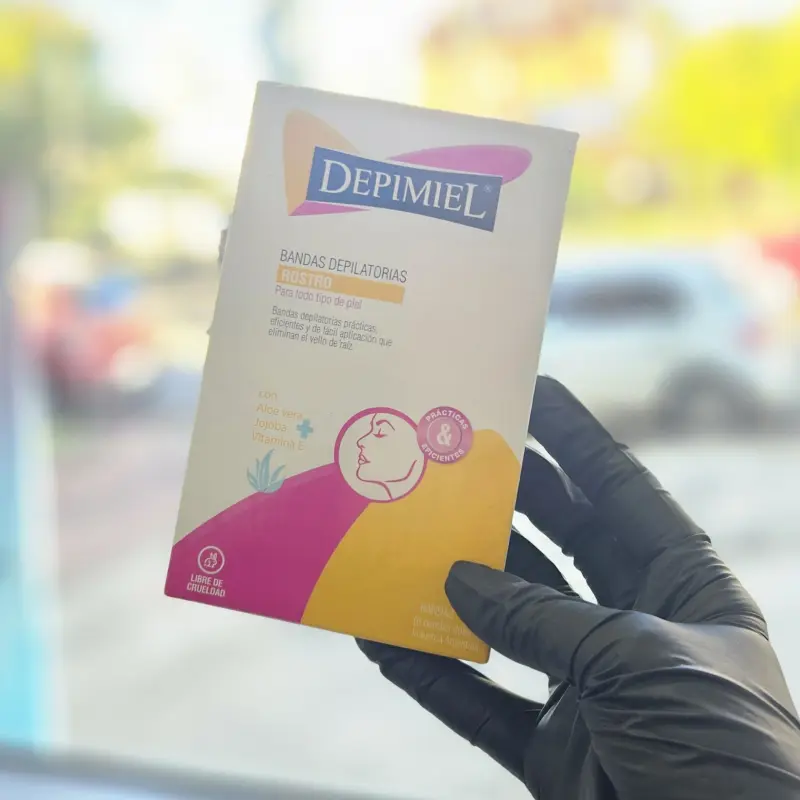 Bandas depilatorias para el  rostro | Bell Distribuidora