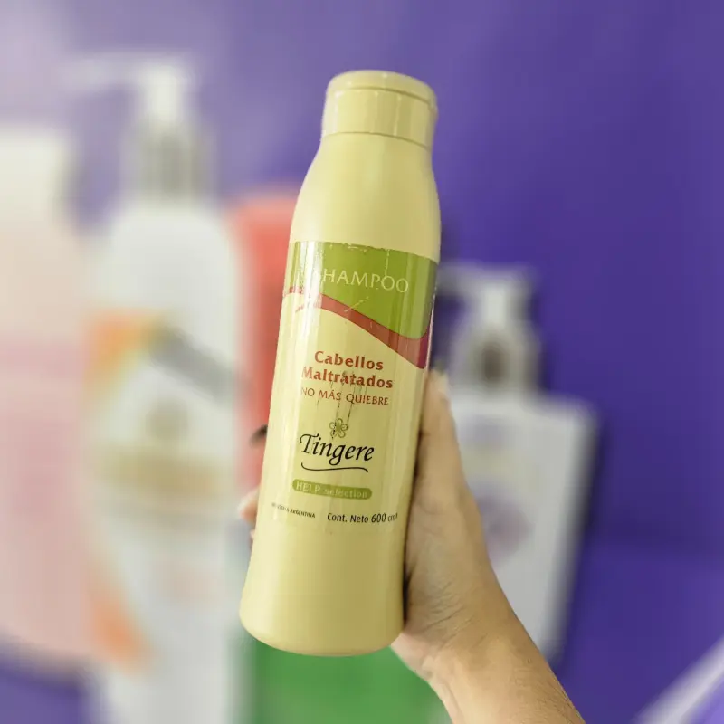 Shampoo p/ cabellos maltratados 600ml | Bell Distribuidora