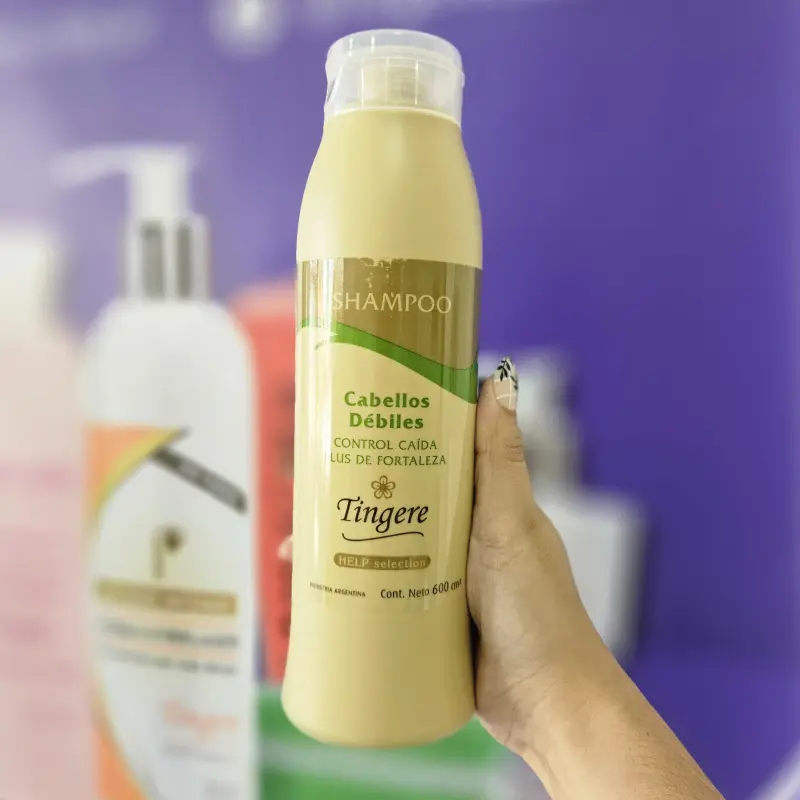 Shampoo p/cabellos débiles 600ml | Bell Distribuidora