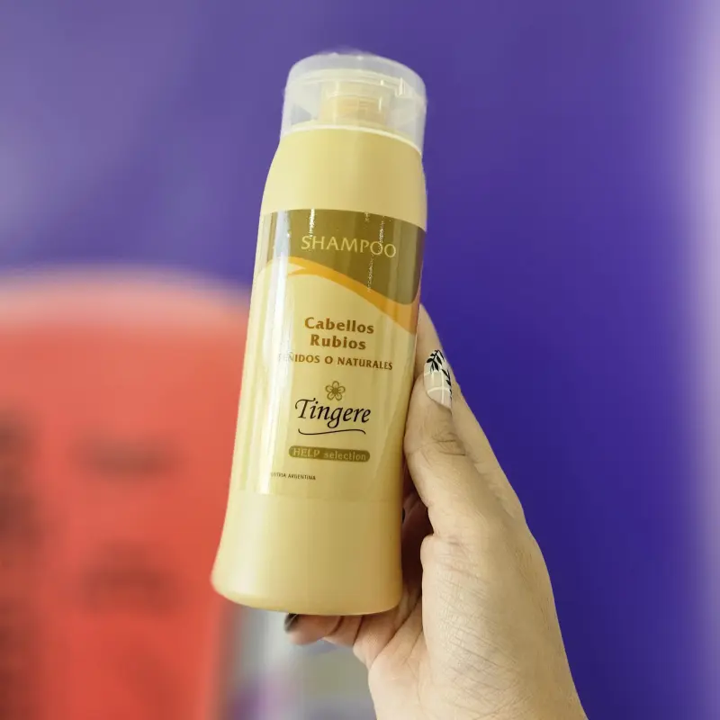 Shampoo para cabellos rubios 300ml | Bell Distribuidora