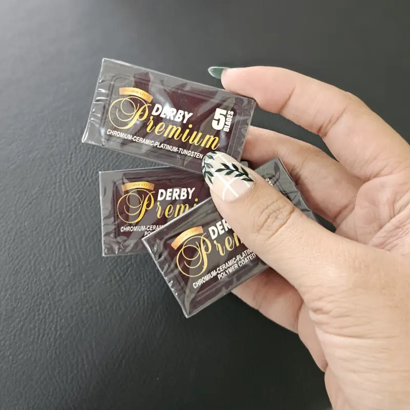 Derby Premium- Hoja Afeitar caja x 5 unidades | Bell Distribuidora