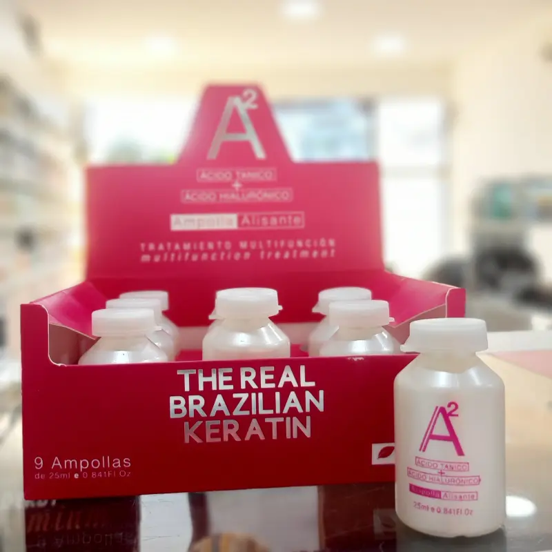 Ampollas Alisante Sin Formol 25 Ml | Bell Distribuidora