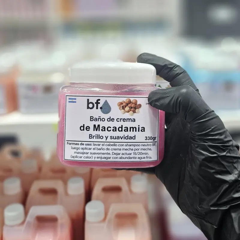 Baño de crema de Macadamia 330g. BF | Bell Distribuidora