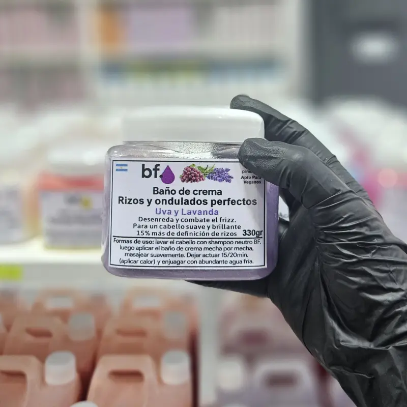 Baño de crema para rulos y rizos 330g. BF | Bell Distribuidora