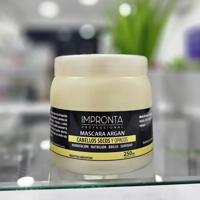 Mascara Argán Cabellos Secos/Opacos 250gr | Bell Distribuidora