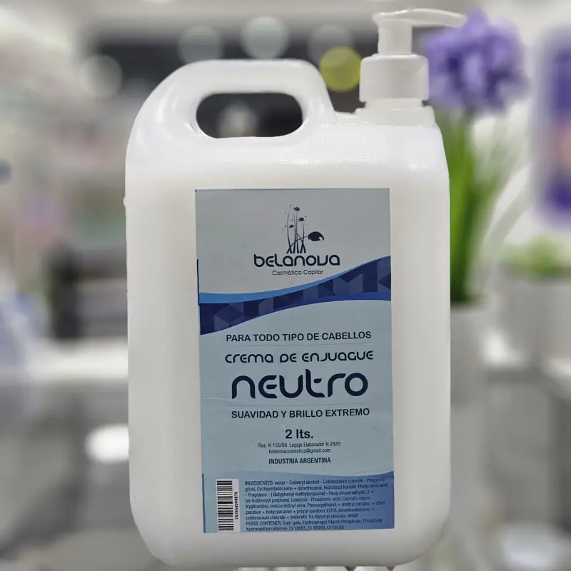 Crema Enjuague Neutra 2 Litros c/válvula | Bell Distribuidora