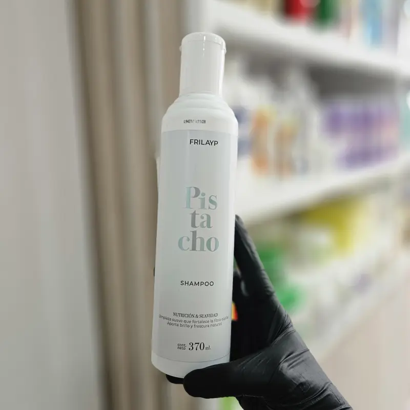 Shampoo de Pistacho x 370ml. | Bell Distribuidora
