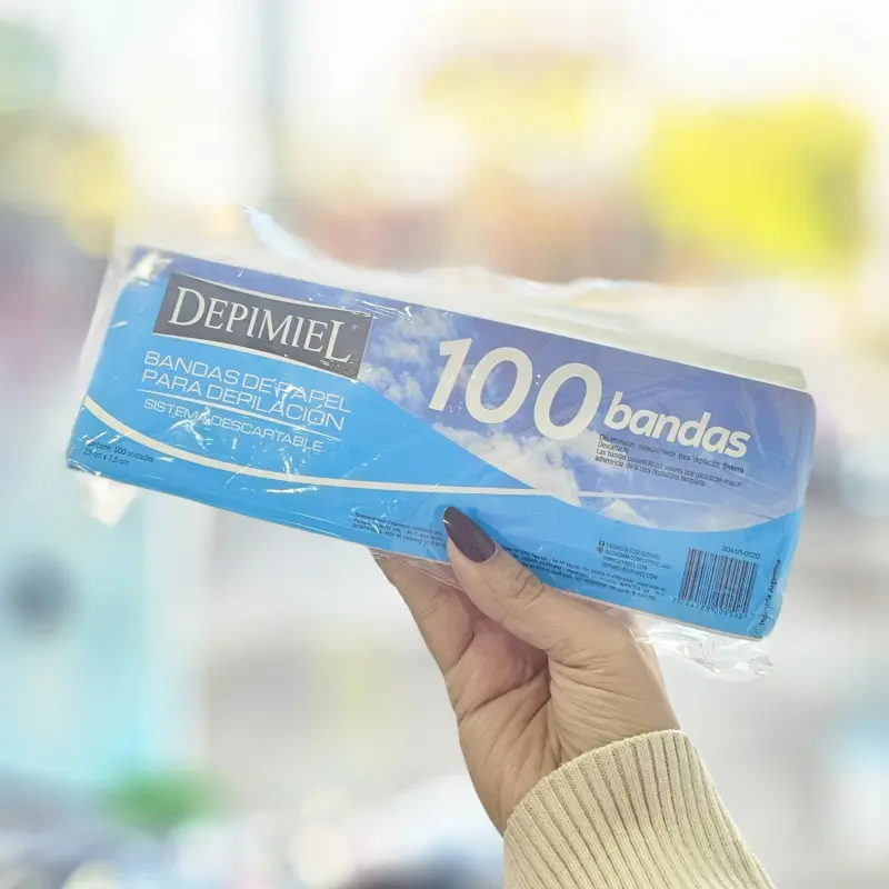 Bandas Depilatorias X 100 Unidades | Bell Distribuidora