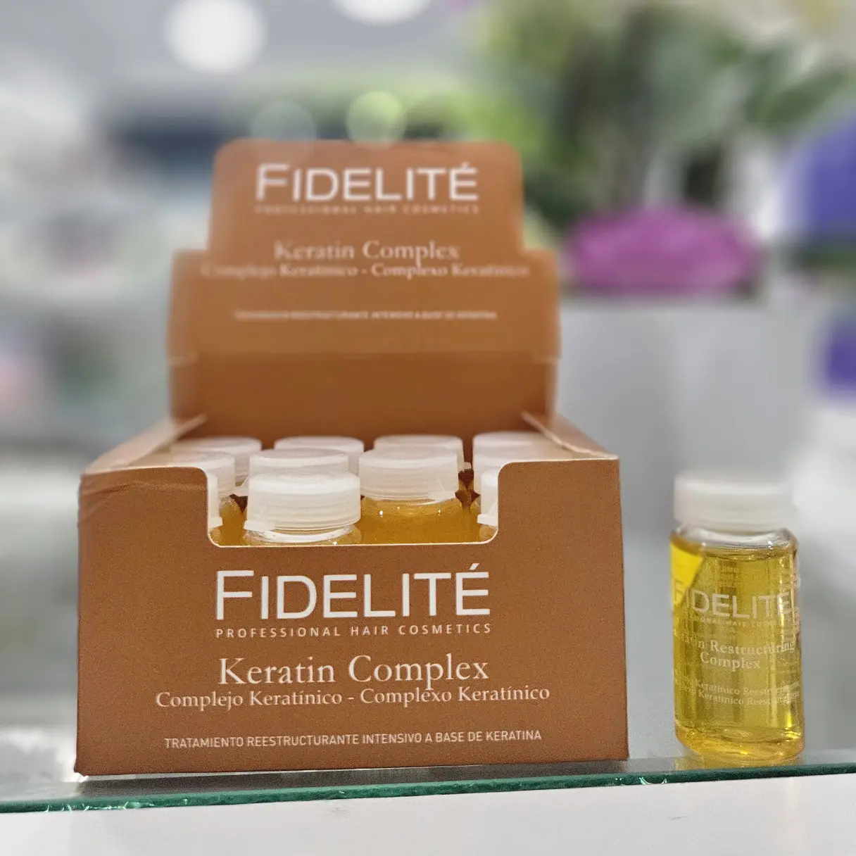 Complejo keratinico ampolla x unidad | Bell Distribuidora