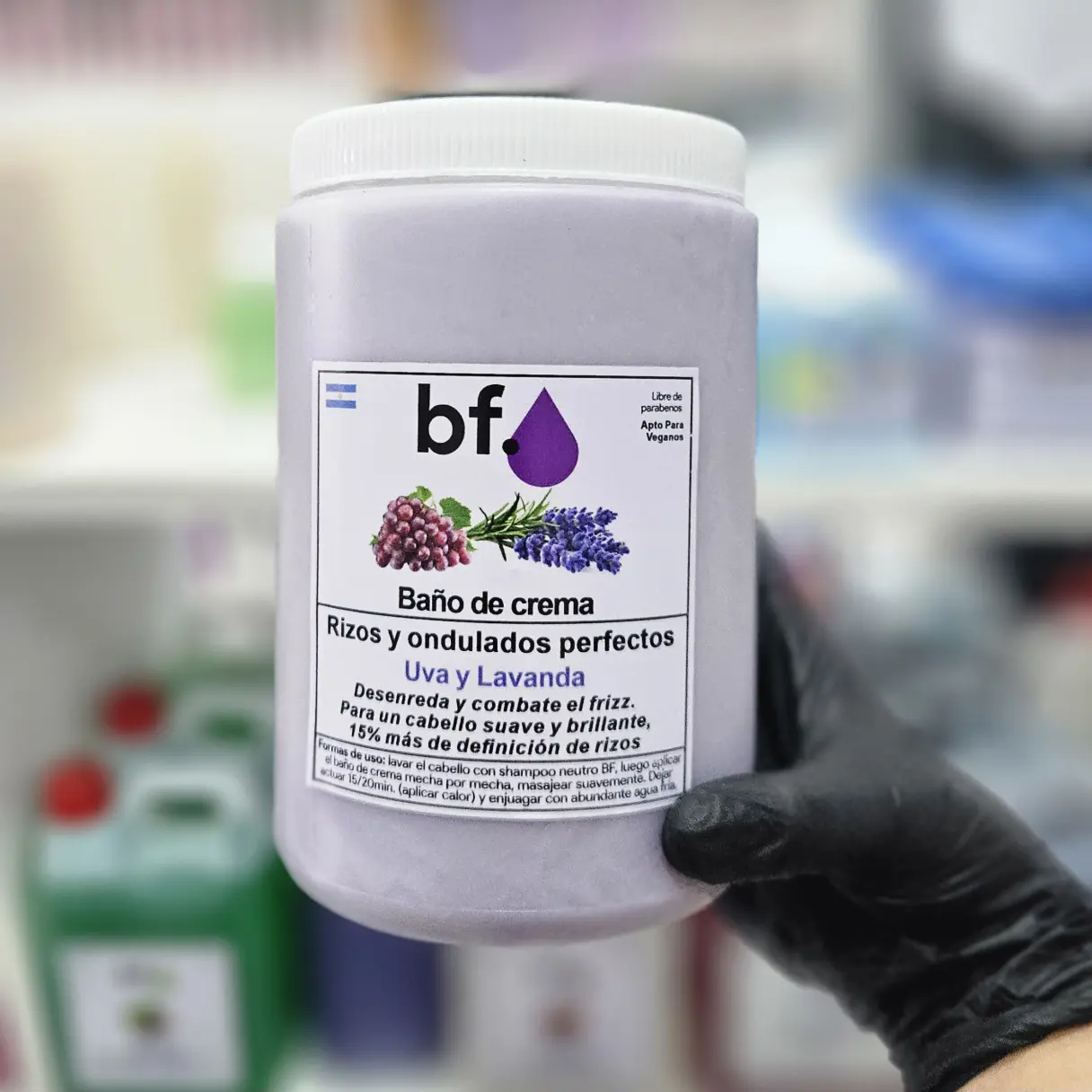 Baño de crema para rulos y rizos 1kg. BF | Bell Distribuidora