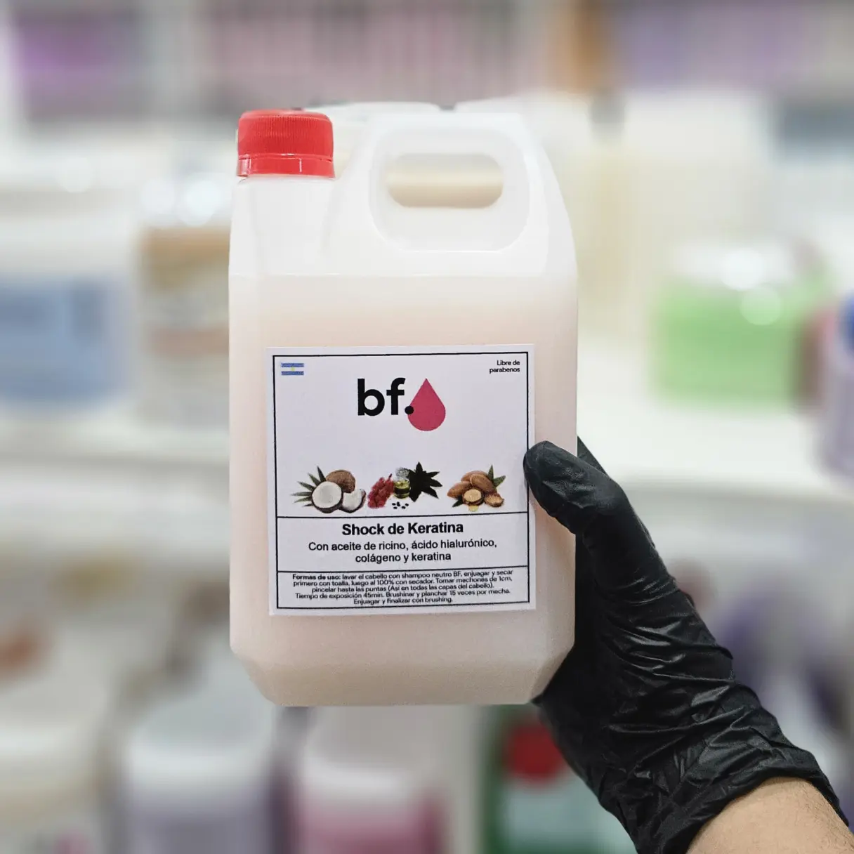 Shock de Keratina 1LT. De BF | Bell Distribuidora