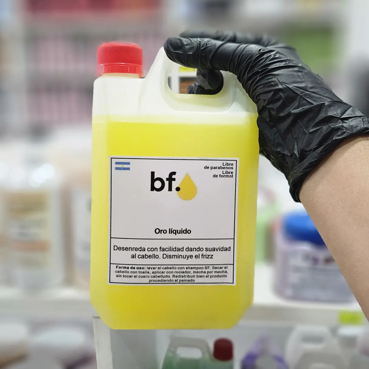 Oro Líquido de 1LT.  De BF | Bell Distribuidora