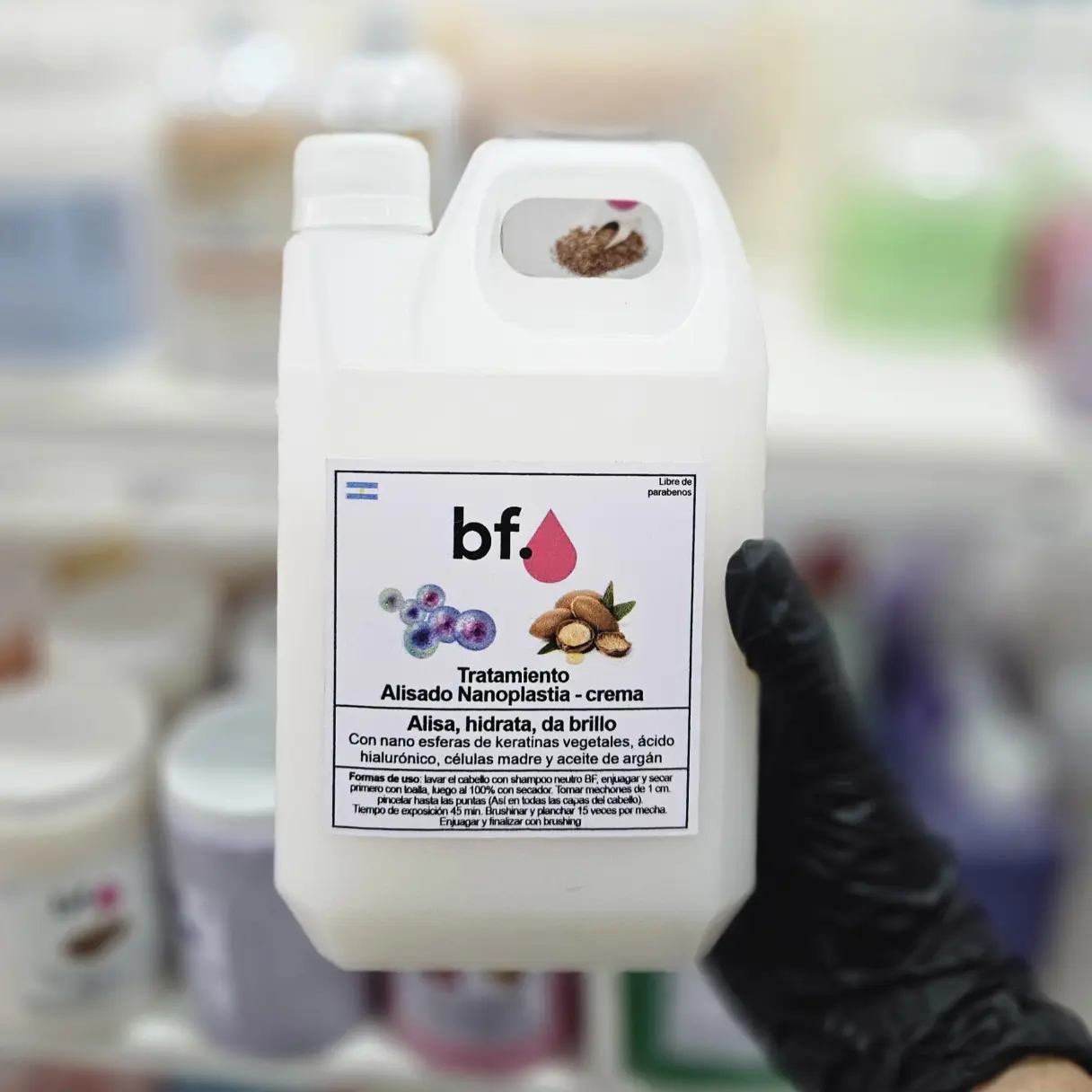 Alisado Nanoplastia en crema 1lt BF | Bell Distribuidora