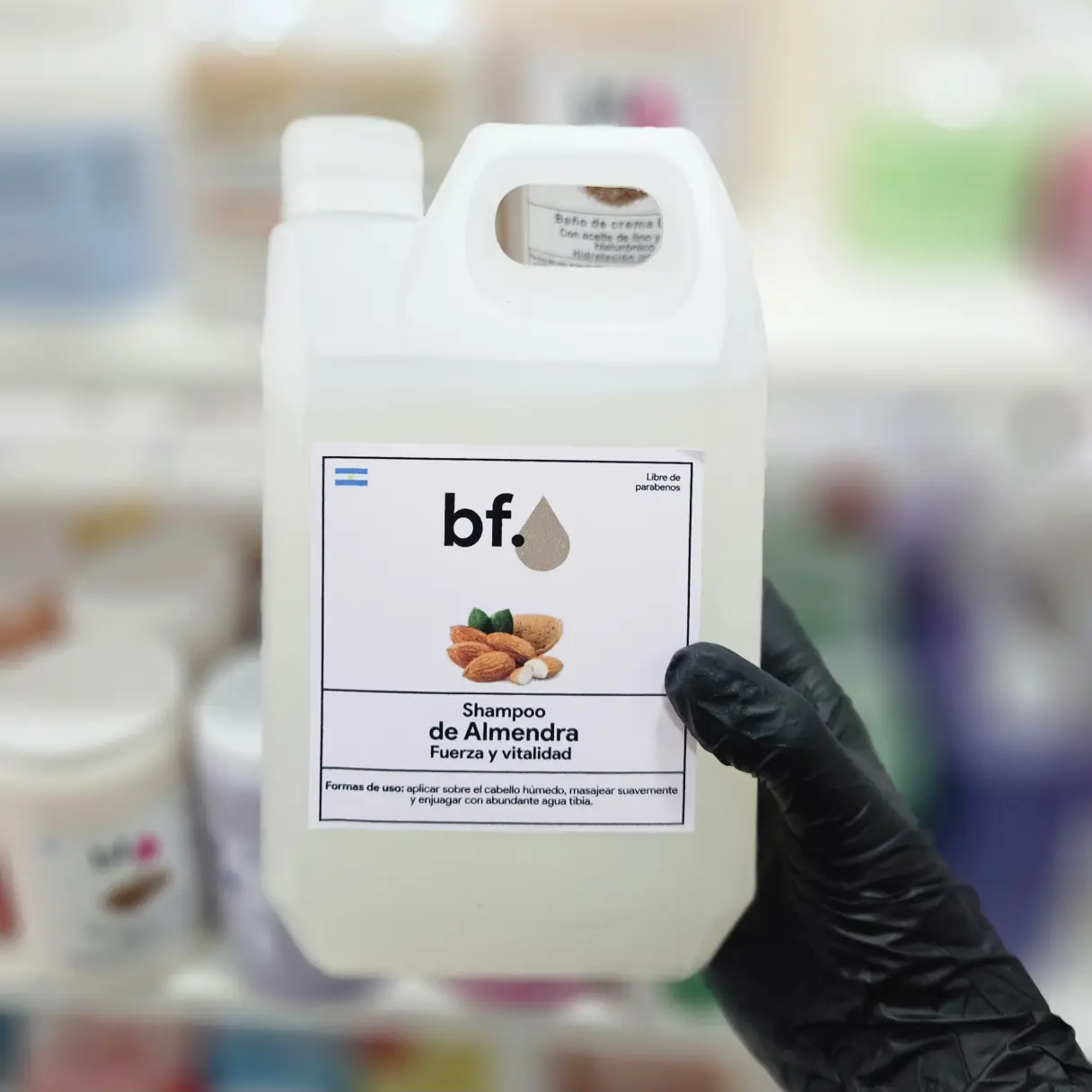 Shampoo de Almendras x 1LT. BF | Bell Distribuidora