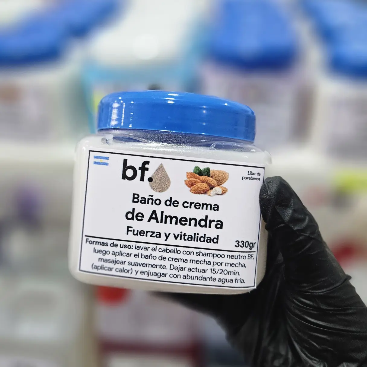 Baño de crema de Almendras x  330 BF | Bell Distribuidora
