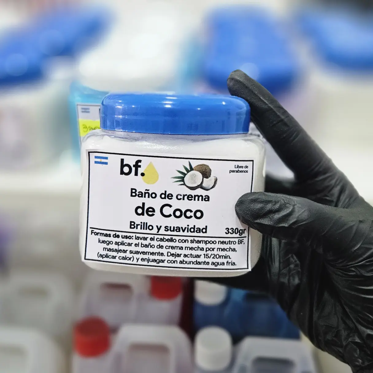 Baño de crema de Coco x  330 BF | Bell Distribuidora